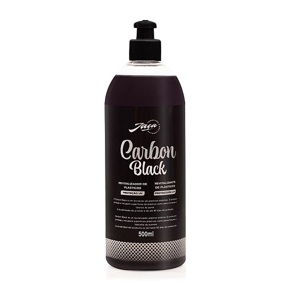 Carbon Black Revitalizador de Plásticos Externos 500ml Jaça