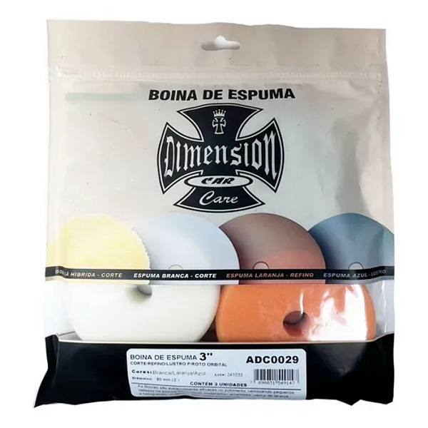 Kit Boina de Espuma Corte Refino e Lustro Dimension