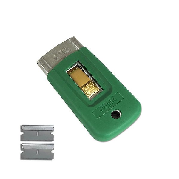 Raspador de Segurança Unger Com Capa + 2 Lâminas