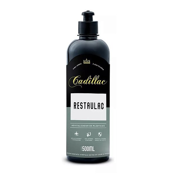Restaulac Revitalizador de Plásticos 500ml Cadillac