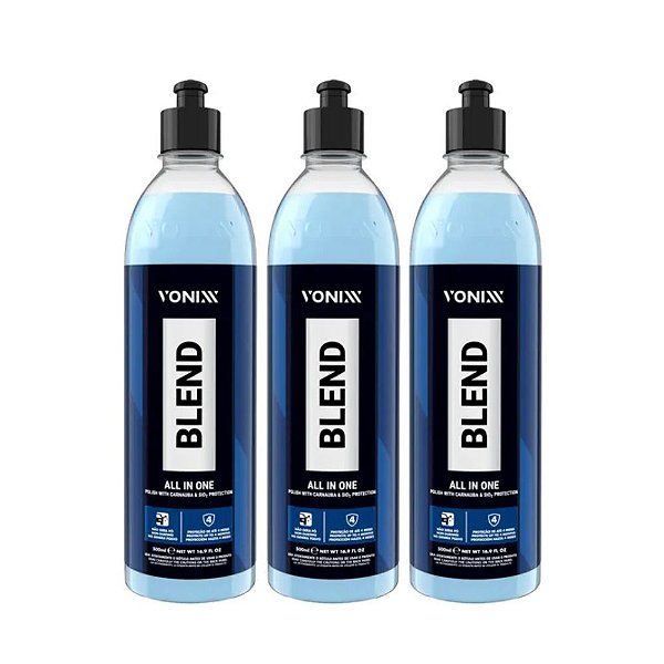 Kit 3 Blend All in One 500ml Vonixx