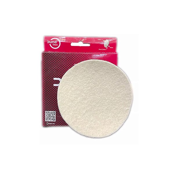 Boina Dune Glass para Polimento de Vidros 5" Alcance