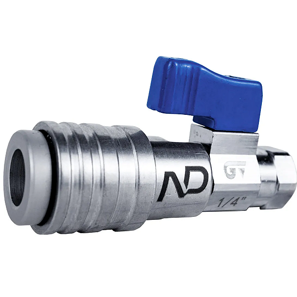 Kit Registro + Engate Rápido 1/4 Fêmea Nação Detail