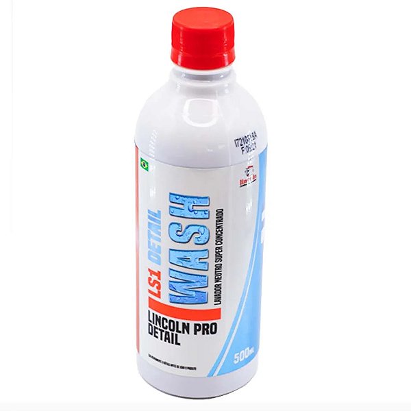 Shampoo Automotivo Neutro Concentrado LS1 Detail Wash 500ml