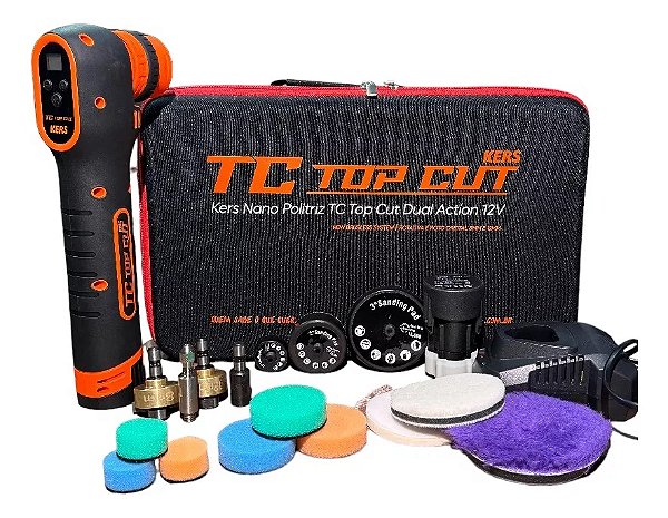 Kers Nano Politriz TC Top Cut Dual Action Bateria 12V