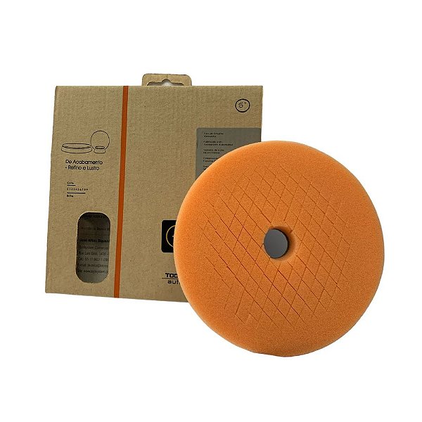 Boina de polimento de acabamento Laranja 5" Toolsystem