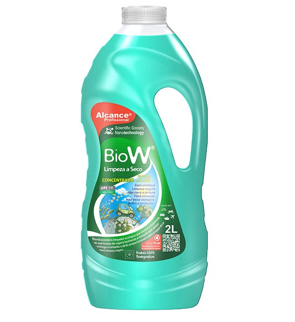 BioW Limpeza a Seco Concentrado Automotivo - 2 litros