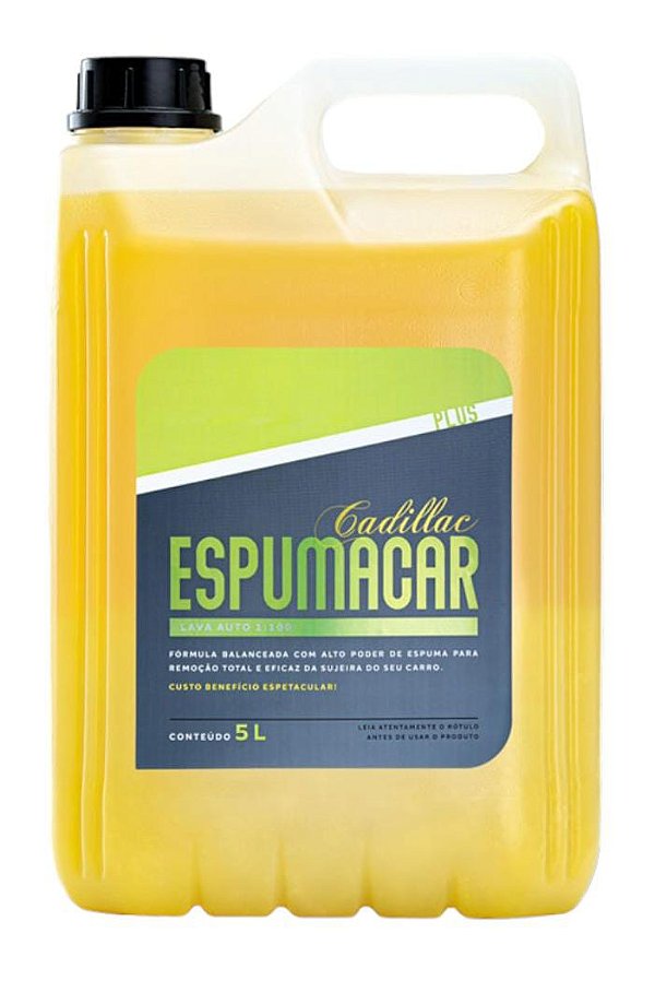 Espumacar Super Lava Auto Neutro Concentrado 5l Cadillac