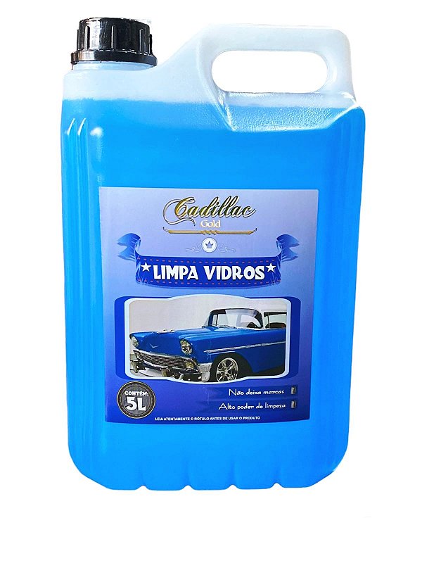 Limpa Vidros Automotivos, Espelhos e Farois 5l Cadillac