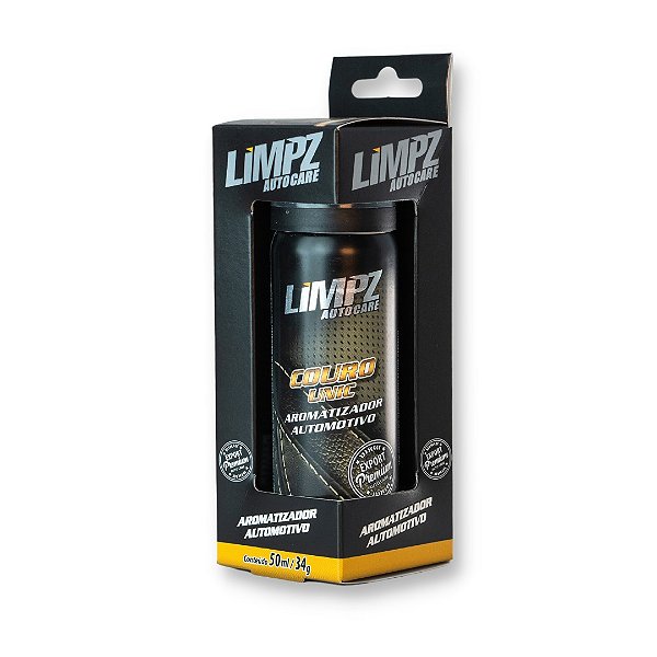 Aromatizador Automotivo Limpz Auto Aroma Couro Unic