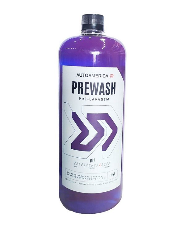 PREWASH Shampoo de Pré-Lavagem 1,5L. Autoamerica