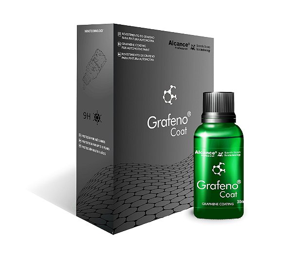 Grafeno Coat Vitrificador de Pintura 9H 30ml Alcance