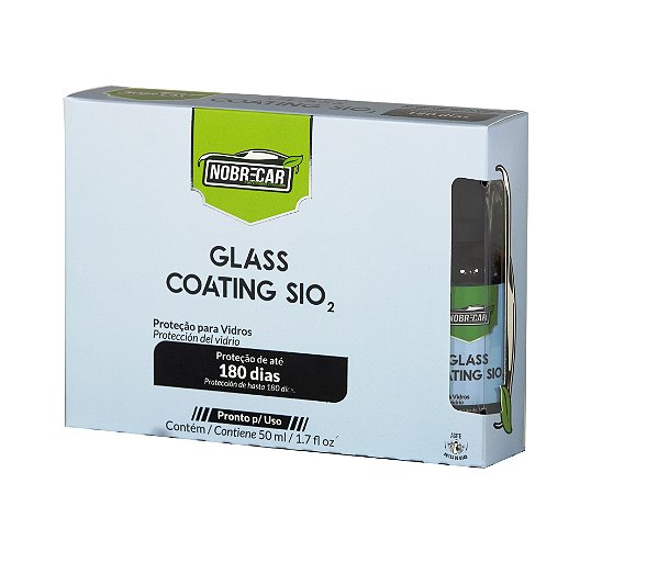 Glass Coating Proteção e Repelência para Vidros Nobre Car
