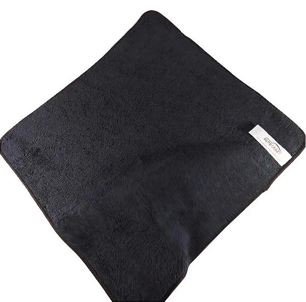 Pano Microfibra Black High Plush 380GSM 40X40CM Auto Crazy