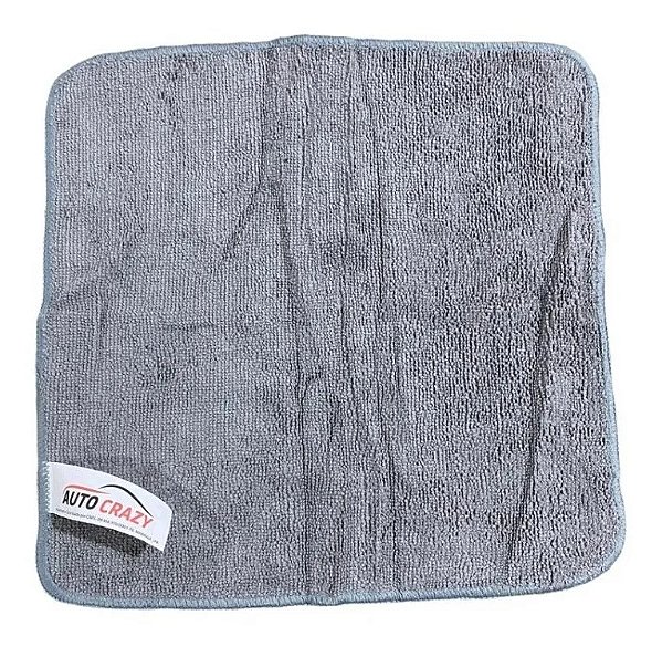 Pano Microfibra 210GSM Grey 29X29CM Auto Crazy