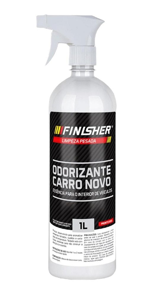 Odorizante Aromatizador Carro Novo 1Litro - Finisher