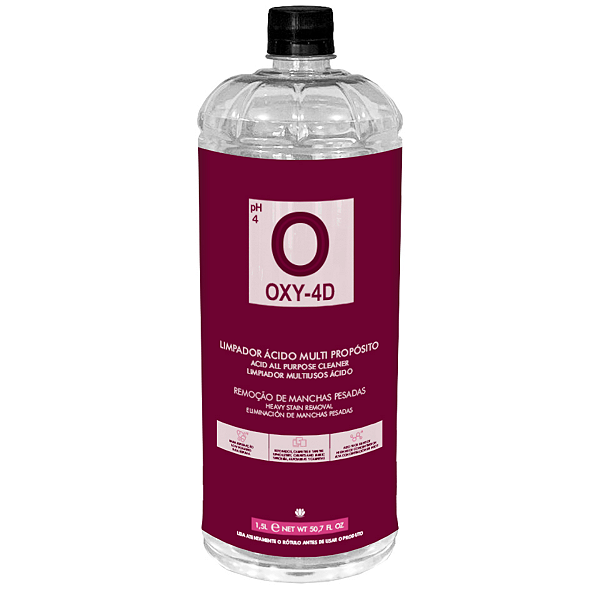 Limpador de Estofados Vinil e Couro OXY2 1500ml EasyTech