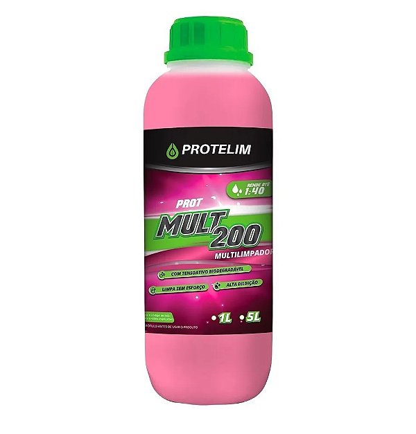 Prot-multi 200 Limpador Multiuso - 1 Litros - Protelim