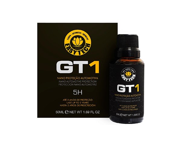 Gt1 Ceramic Coating Nano Revestimento Pintura Easytech 50ml