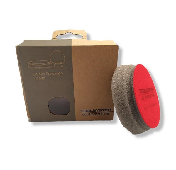 Boina Espuma Cinza 3" Corte Pesado 85mmx23mm Toolsystem