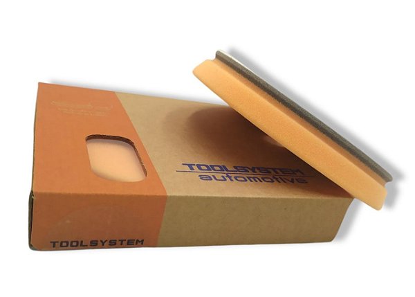 Boina Espuma Laranja 6" Refino/Lustro 160mmx23mm Toolsystem