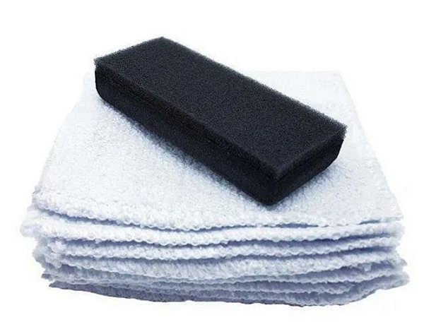 Kit Aplicador De Vitrificador Coating E Panos - Detailer