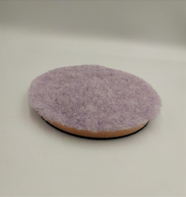 BOINA DE LÃ ROXA 6" AUTOAMERICA - C/ INTERFACE PELO LONGO