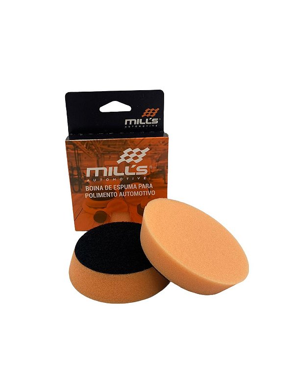 Boina de Espuma Laranja Mills 3 Pol Lisa