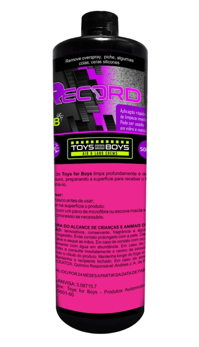 Record  Remove Over Splay - 500ml