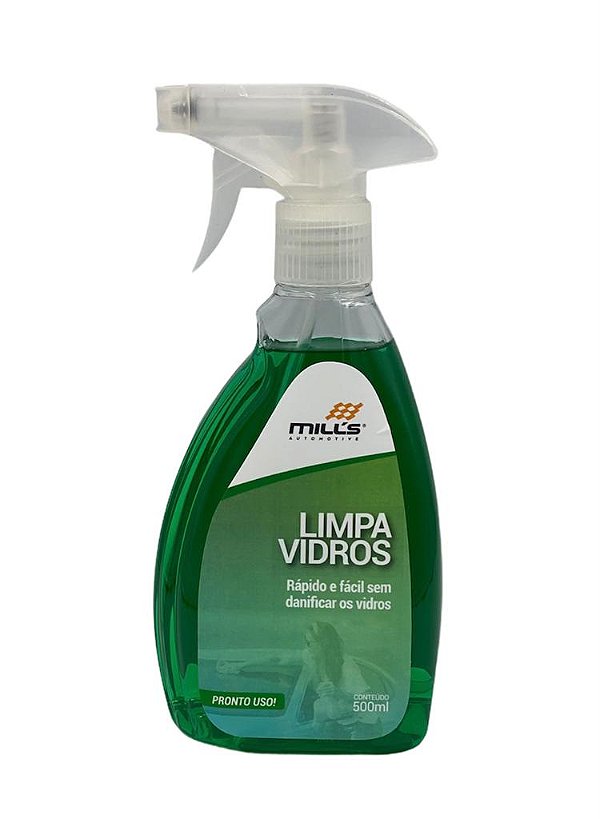Limpa Vidros Mills 500ml Pulverizador