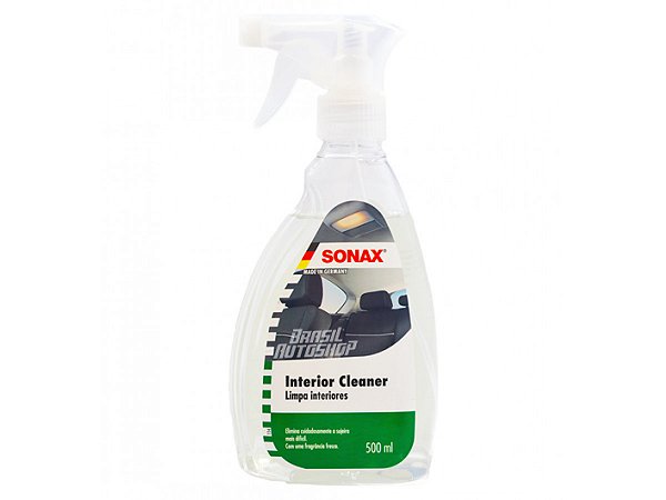 Limpador Interior Cleaner Com Pulverizador 500ml - Sonax