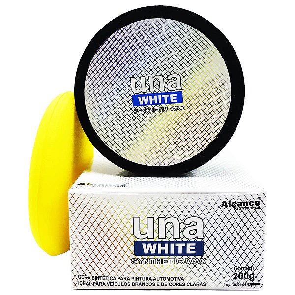 Cera Pasta Una White Synthetic Wax 200g - Alcance