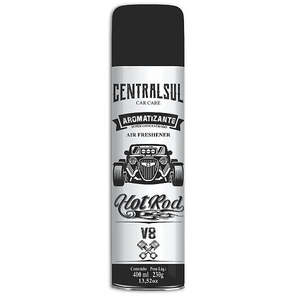 Aromatizante Aerosol Hot Rod V8 400ml Centralsul