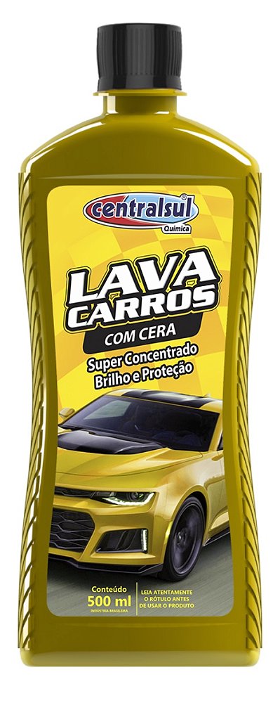 Lava Carro Super Concentrado  Com Cera 500ml