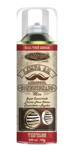 Limpa Ar Condicionado Vintage 200ml/140g Centralsul