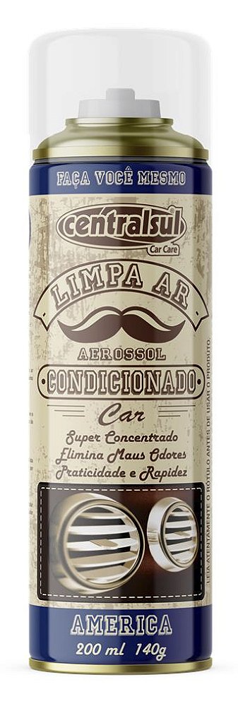 Limpa Ar Condicionado Centralsul Men America 200 Ml