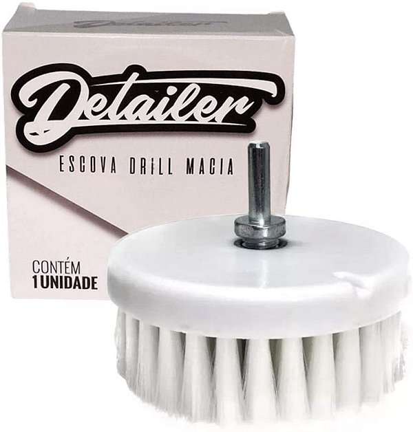 Escova Drill Para Furadeira E Politriz - Macia - Detailer