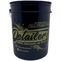 BALDE PARA LAVAGEM AUTOMOTIVA  19 LITROS PRETO - DETAILER