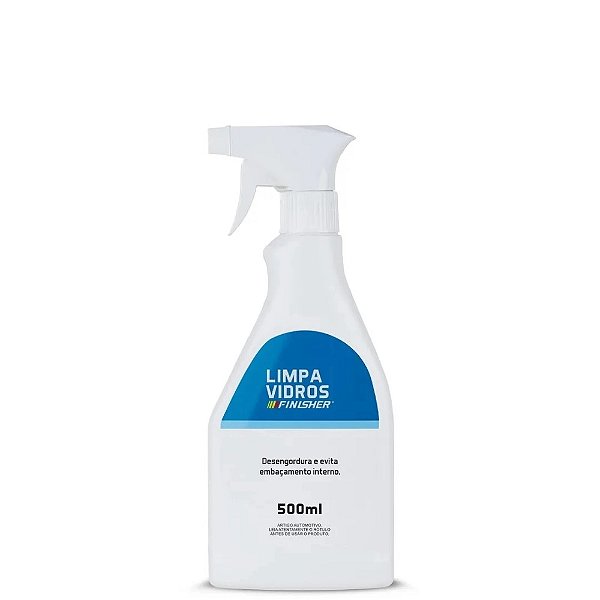 Limpa Vidros Automotivo Spray 500ml - Finisher
