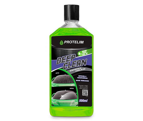 Deep Clean Removedor De Chuva Ácida 500ml - Protelim