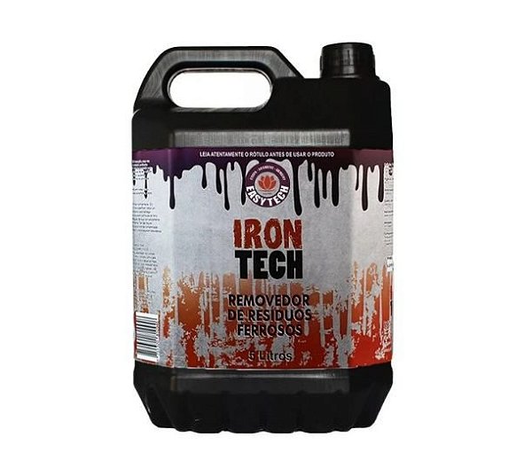 Iron Tech Removedor Resíduos Ferrosos 5l Easytech Limpa Roda