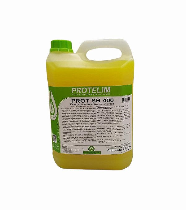 Prot Sh400 Shampoo Ph Neutro Cremoso Alto Rendimento 1:50