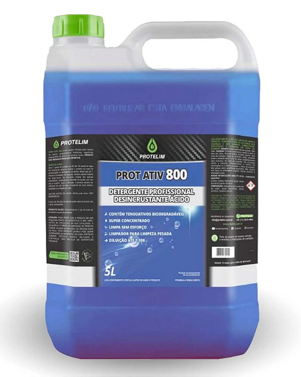 Desincrustante Ácido Líquido Prot Ativ 800