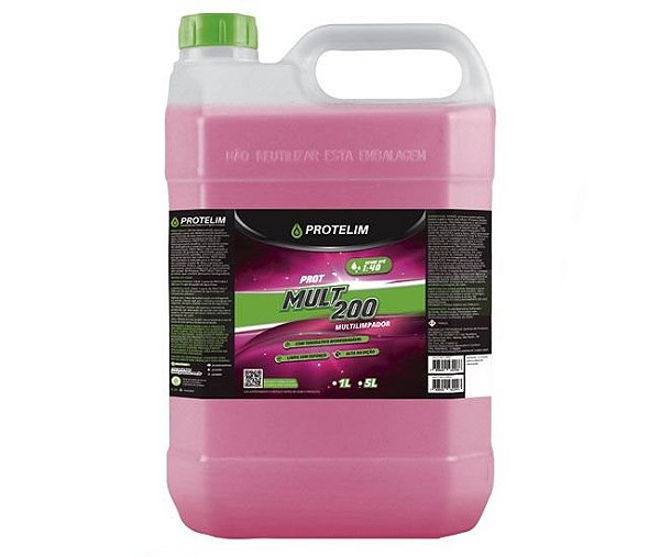 Prot-multi 200 Limpador Multiuso - 5 Litros - Protelim