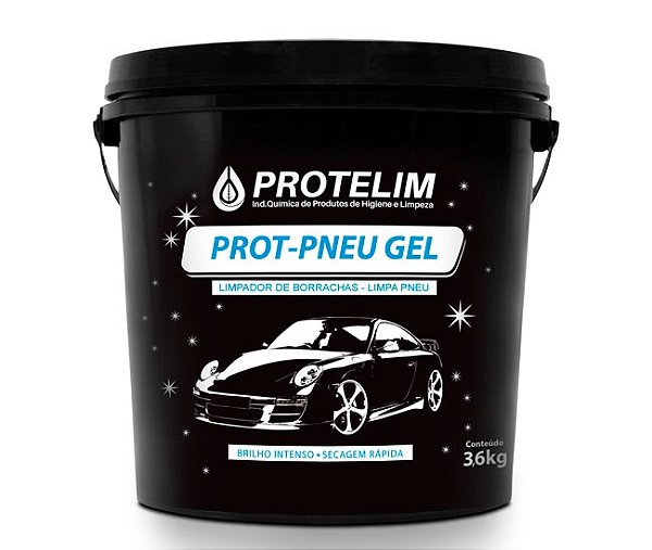 Prot pneu gel pretinho 3,6kg protelim