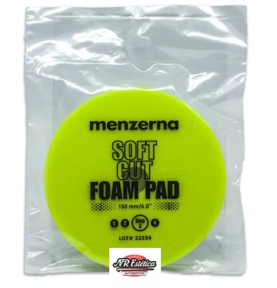 MENZERNA BOINA DE ESPUMA VERDE 150MM - LUSTRO COM FURO