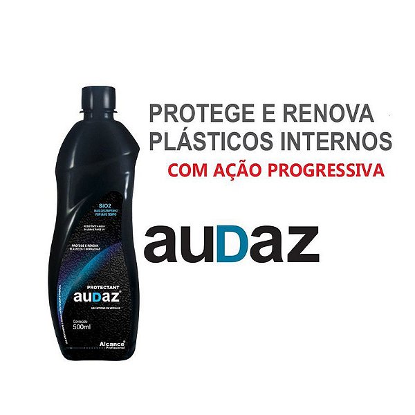 Audaz Protetor de Plásticos e Borrachas interno 500ml - Alcance