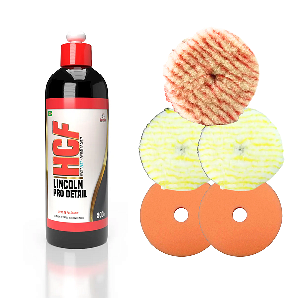 Kit 2 Boinas Corte Leve + 2 Refino + 1 Corte Pesado + HCF