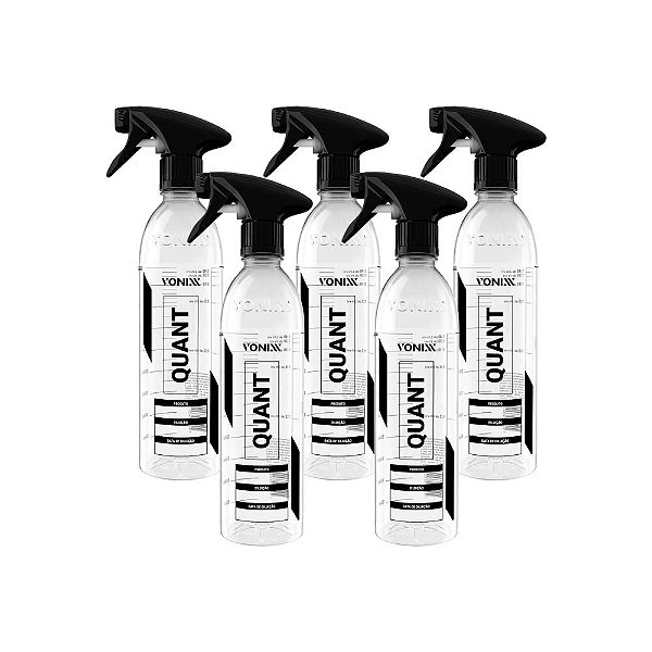 Kit 5x Quant Pulverizador de Diluição 500ml Vonixx