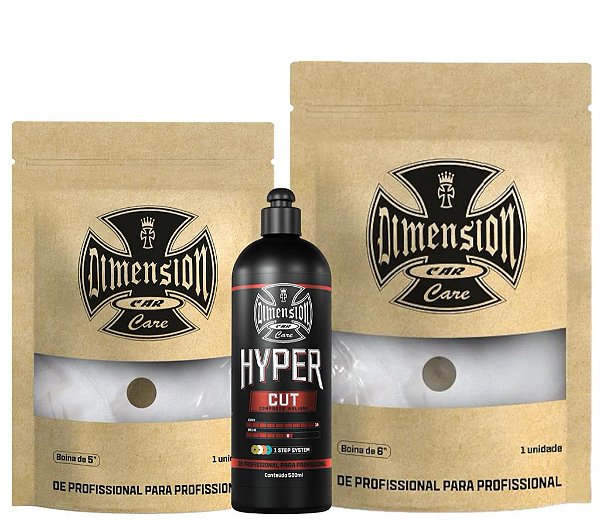 kit Dimension composto hyper cut + 2 boinas de corte 5"e 6"